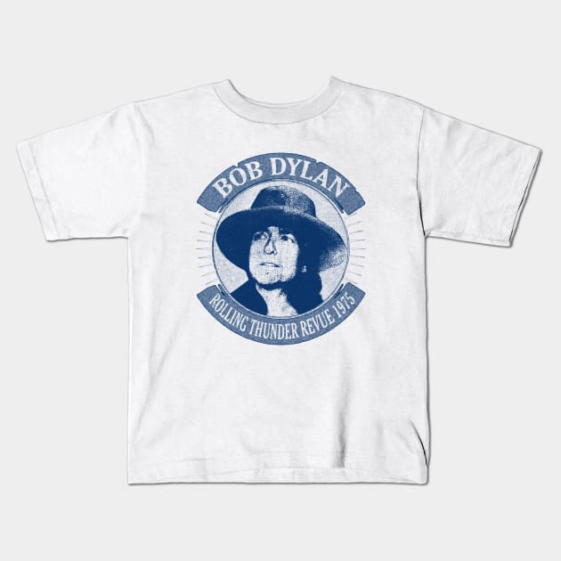 Dylan 1975 Kids T-Shirt by RAIGORS BROTHERS